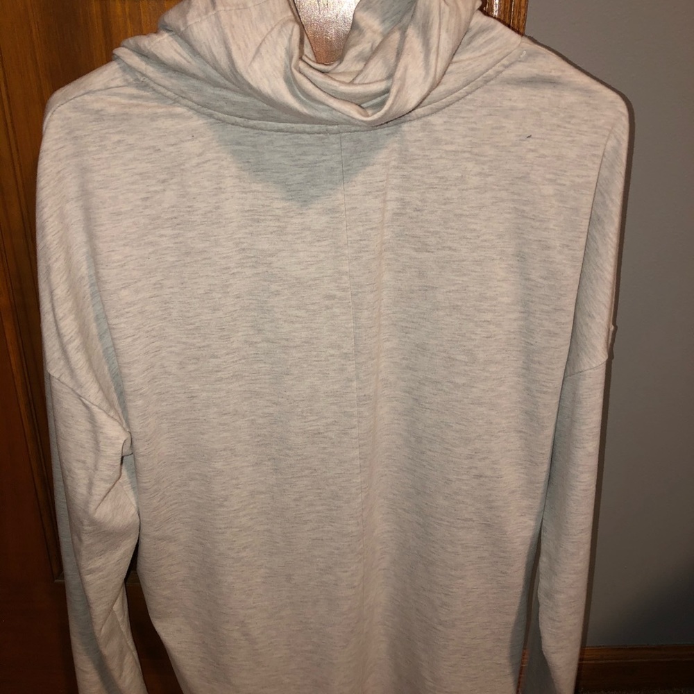 Mock neck sweatshirt